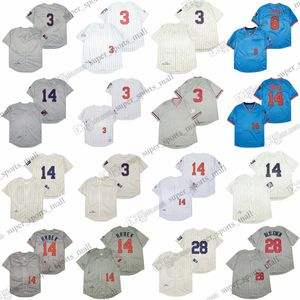 1969 Kent Hrbek Vintage honkbalshirts 7 Joe Mauer 6 Tony Oliva 4 Paul Molitor 3 Harmon Killebrew 2 Brian Dozier Heren gestikt Jersey