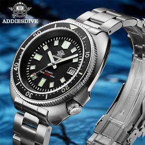 1970 Abalone Dive Watch 200m Sapphire Crystal Calendar NH35 Automatische mechanische stalen Duiken Herenhorloge 210804