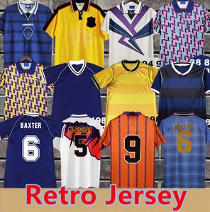 1978 1982 1986 1990 Chemises de football de la Coupe du monde d'Écosse Maillots de football rétro 1991 1992 1993 1994 1996 1998 2000 Collection de maillots vintage STACHAN McSTAY kits Uniformes