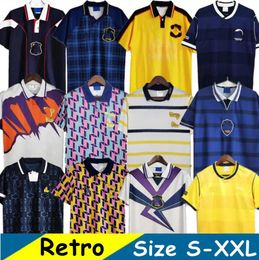 1978 1982 1986 1990 Copa del mundo Escocia Camisetas de fútbol retro 1991 1992 1993 1994 1996 1998 2000 Colección de camisetas vintage STACHAN McSTAY McCOIST