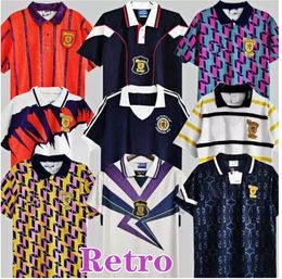 1978 1986 1982 Coupe du Monde Finale Ecosse Retro Soccer Jersey McCOIST GALLACHER LAMBERT Classic Vintage Leisure Football Shirt 1988 89 90 91 92 93 94 95 96 97 98 99 125TH