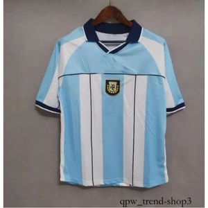 1978 1986 1998 Argentine rétro Soccer Jersey Maradona 1996 2000 2001 2006 2010 Kempes Batistuta Riquelme Higuain Kun Aguero Caniggia Aimar Football SH 927