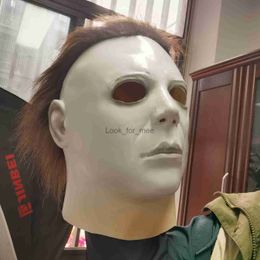 1978 Original Halloween Michael Myers Mask Cosplay Horror Bloody Killer Demon Ladex Helmet Carnival Masquerade Fiesta HKD230810