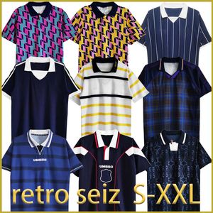 1978 Retro Scotland Soccer Jerseys Coupe du monde Kits HendryBlue Kits Classic Vintage Scotland Retro Football Shirt Tops Lambert Equipment Home 88 89 91 93 94 96 98 00 1986 1988