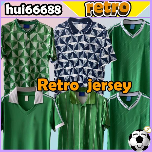 1979 1994 Irlanda del Norte Retro Soccer Jerseys 19779 88 90 94 LAFFERTY DAVIS MAILLOTS SAVILLE WASHINGTON MAGENNIS BOYCE Hombres Camiseta de fútbol