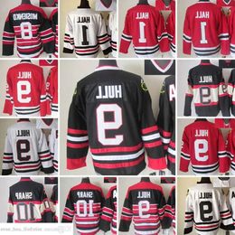 1980 Film Vintage Hockey 9 Bobby Hull Maillots CCM Broderie 1 Glenn Hall 10 Patrick Sharp 8 Bill Mosienko 38 Ryan Hartman Coupe Stanley J 41