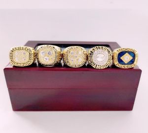 1984 1985 1987 1988 1990 Edmonton Cup Team Souvenir S Ring Box Box Box Fan Men Gift 20205579120