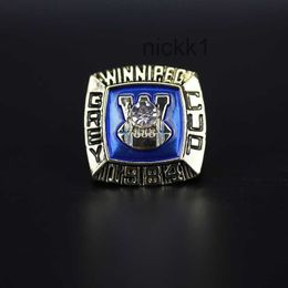 1984 Cfl Winnipeg Blue Bomber Football Coupe Grey Championnat Anneau FDUI