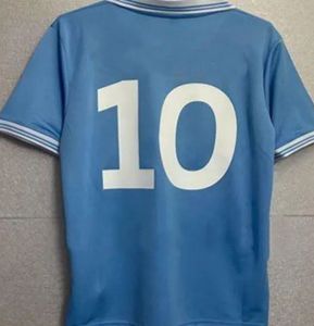 1986 1987 1988 1989 Napoli Retro Soccer Jerseys Maradona ZOLA Careca Coppa NapLes chemises de football vintage classiques maillots kit uniforme de pied à manches longues