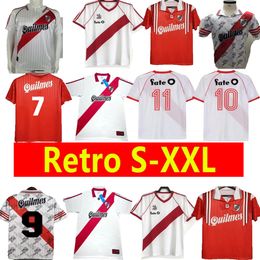 1986 1987 1995 1996 River Plate retro voetbalshirts 86 87 95 96 97 98 04 06 Caniggia Gallego Alzamendi Norberto Alonso vintage voetbalshirt 2000 2001