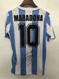 1978 1986 Camiseta Argentini￫ voetbaltruien Maillot Maradona 78 86 Home Away voetbalshirt