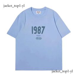 1987 Figure d'été 1987 mmlg Impression Coton Coton High Quality Mens and Womens Tshirts Fashion Casual Shopping Shirt Sleeve 3288