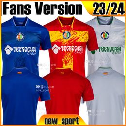 23 24 Getafe Soccer Jerseys Versión para fanáticos B.Mayoral # 19 Greenwood 2023 2024 Camisetas Camisetas de fútbol Uniformes Top