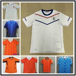 1988 Jersey de football rétro 2012 Van Basten 2000 2002 1994 Bergkamp 1996 Gullit Rijkaard Davids Chemises de football