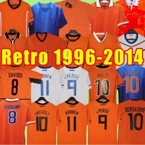 1988 Retro voetbalshirts Van Basten 1997 1998 1994 BERGKAMP 96 97 98 Gullit Rijkaard DAVIDS Nederland Seedorf Kluivert CRUYFF Sneijder voetbalshirt