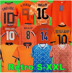 1988 Maillots de football rétro Van Basten 1997 1998 1994 BERGKAMP 96 97 98 Gullit Rijkaard Davids Maillot de football Kit enfants Seedorf Kluivert CRUYFF Sneijder Pays-Bas