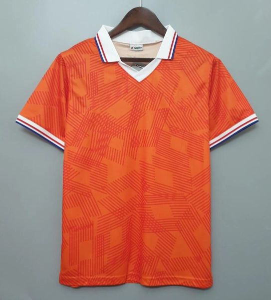 1988 Jerseys de fútbol Van Basten 1997 1998 1994 Bergkamp 96 97 98 Gullit Rijkaard Davids Camisa de fútbol Kit Kits Seedorf Kluivert Cruyff S 6196