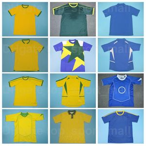 Brazils Vintage Soccer DIDA Retro Maillots 1991 1994 2002 2004 KAKA CARLOS PELE ADRIANO FRED DROGBA LAMPAR ZICO Football Shirt Kits 1957 1970 1985 1988 Équipe nationale