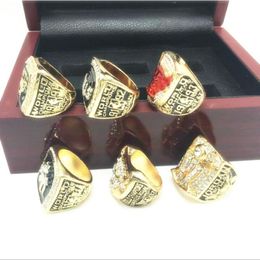 1991-1998 Championnat de la ligue de basket-ball Ring Champion de mode de haute qualité Rings Fans Fans Cadeaux Manufacteurs 227W