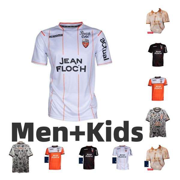 2024 2025 FC Lorient Maillots de football pour hommes FONTAINE Tattoo 100ème édition spéciale GRBIC LE FEE Maillot de Foot BOZOK BOISGARD MARVEAUX Chemises de football ABERGEL Uniformes