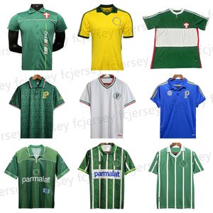 1993 96 99 Retro Palmeira R. CARLOS Soccer Jerseys 22 23 2014 15 EDMUNDO ZINHO RIVALDO EVAIR Chemises de football vertes Uniformes pour hommes SEP Maillot de pied Kits camiseta futbol