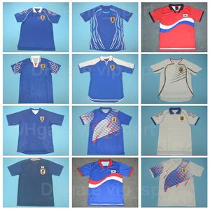 Japan Vintage Voetbal MIYAMOTO Retro Jerseys 1994 1996 1998 1999 NAKATA OGASAWARA OKANO SOMA AKITA KAWAGUCHI HATTORI OKAZAKI Voetbalshirt Kits Nationaal team Heren