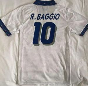 1994 Italys Retro voetbalshirts VINTAGE CLASSIC R. BAGGIO 10 CONTE 15 BARESI 6 MALDINI camisetas maillots versie kit uniform de foot jersey 94