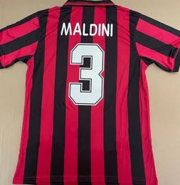 1995 1996 1997 RETRO voetbalshirts VINTAGE CLASSIC MALDINI INZAGHI PILRO MIlans voetbalshirt maillot kit uniform de foot Ac Jersey 1992 1994