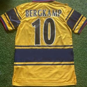 1995 1996 1997 maillots de football rétro WRIGHT ADAMS VIEIRA HENRY Martin Keown BERGKAMP classique hommes maillot de football maillot kit uniforme VINTAGE de foot