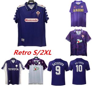 1995 1996 Retro klassieke Fiorentina voetbalshirts Sweatshirt 1989 90 97 98 99 BATISTUTA R.BAGGIO DUNGA Retro Fiorentina voetbalshirt Chandal Futbol