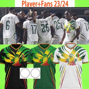 2024 Mali Nationaal Team Heren Speler Voetbalshirts 23 24 Thuis Uit derde M. FOFANA BISSOUMA KONE HAMARI TRAORE DJENEPO SAMASSEKOU ADAMA 2023 wit groen zwart S-2XL