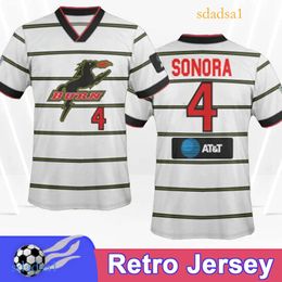1997 Jerseys de football rétro Santel Mens Sutter Haynes Washington Sonora Shirt de football blanc