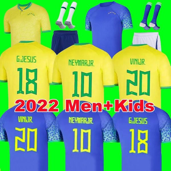 1998 2002 Maillot de football du Brésil BraziLS Chemises rétro CASEMIRO VINI JR RICHARLISON PELE Carlos Romario Ronaldinho camisa de futebol 1994 1970 2006 Kit enfants RIVALDO