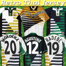 1998 Africa Retro Soccer Jersey MOKOENA AGUSTINE RADEBE PARKER Home Away South Classic Vintage Football Shirt Court Adulte Uniformes