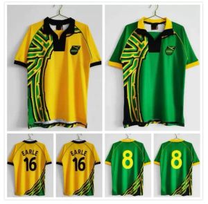 1998 Jamaica Retro Jerseys Reggae Boyz Gardner Sinclair Brown Dawes Simpson Cargill Whitmore Earle Powell Gayle Williams Boyd Clas voetbal shirts