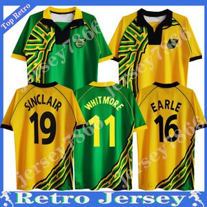 1998 Jamaica Retro voetbalshirts GARDNER SINCLAIR BRUIN DAWES SIMPSON CARGILL WHITMORE EARLE POWELL GAYLE WILLIAMS LOWE BURTON HALL voetbalshirt