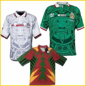 1998 MÉXICO RETRO BLANCO Hernández Blanco Campos camisetas de fútbol uniformes INICIO portero 1994 Camisetas de fútbol camiseta camiseta futbol