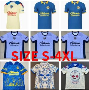 S-4XL 2023 2024 Liga MX Club America Voetbalshirts 23 24 Derde HENRY R.MARTINEZ D.VALDES G.OCHOA FIDALGO heren kinderkits Voetbalshirts