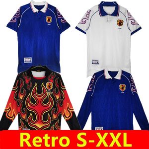 1998 Retro -versie Japan Soccer Jerseys Home weg