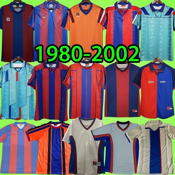 1999 Barcelona Camisetas de fútbol retro 19801982 1984 1991 1992 1995 1996 1997 1998 2000 2002 Maradona Camiseta de fútbol KOEMAN RIVALDO LINEKER 80 82 84 91 92 95 96 97 98 99 00