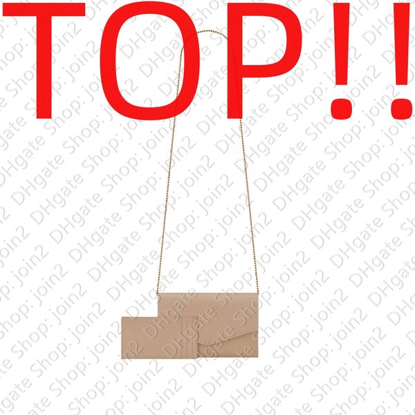 Portefeuille chaîne 19 cm TOP.UP TOWN Designer Sac à main Sac à main Hobo Embrayage Satchel Tote Shopping Bucket Sacs Pochette Accessoires