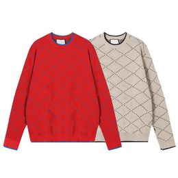 Winter Designer Truien voor Heren Dames Paar Gebreide Hoodie met Letters Topkwaliteit Dame Sweatshirt Wol Steetwear Multi Stijlen
