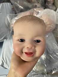 19 inch Geschilderd Reborn Doll Kit Zacht Vinyl Babypoppen Accessoires voor DIY Realistisch Speelgoed Onvoltooide 240223