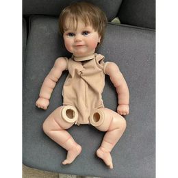 19 inch Reborn Doll Kits Sweet Baby Maddie Ongemonteerde DIY Blank Onderdelen met lichaam en ogen Bebe Kit hetzelfde als de pos 240223