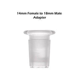 Adaptador de vidrio macho de 19 mm apto para bong a hembra de 14 mm para bongs de agua Adaptadores Conectores Las cachimbas son