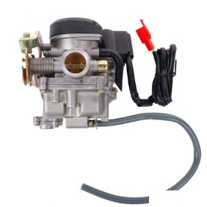 19 mm Pd19J grote boring carb CVK aluminium. Carburateur Voor Chinese Gy6 50Cc 60Cc 80Cc 100Cc 139Qmb 139Qma Scooter Bromfiets Atv Go-Kart Drop Deliv