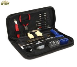 19 PPCS Professional Watch Repair Tools Kit Remover Suportador Abrenador de abertura de destornillador Tweezer Herramientas Conjunto de accesorios8726930