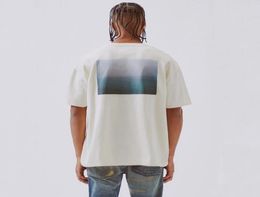 19SS Boxy Photo T-shirt Nieuwe klassieke casual Casual Short Sleeve Street Hip Hop Men Women Summer Tee Cool Hfymtx469723768