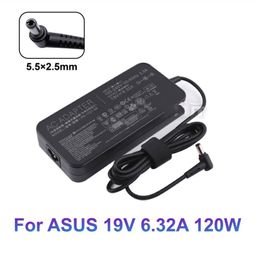 19V 6.32A 120W 6.0*3.7 5.5*2.5 AC Power Charger Voor Asus TUF Gaming FX705GM FX505 Laptop Adapter FX50J ZX50JX A550J
