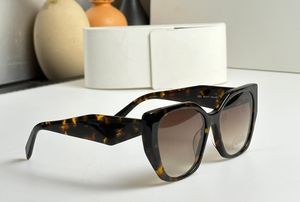 19Z Tortuga Plástico Mariposa Gafas de sol Marrón Gradiente Lente Mujer Sunnies Gafas de sol Diseñador Gafas de sol Tonos Occhiali da sole Protección UV400 Gafas